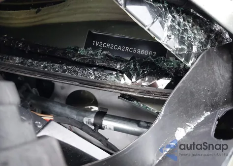 2024 Volkswagen Atlas 2.0T Peak Edition Se W/Technology z USA, uszkodzony, nr VIN 1V2CR2CA2RC596063